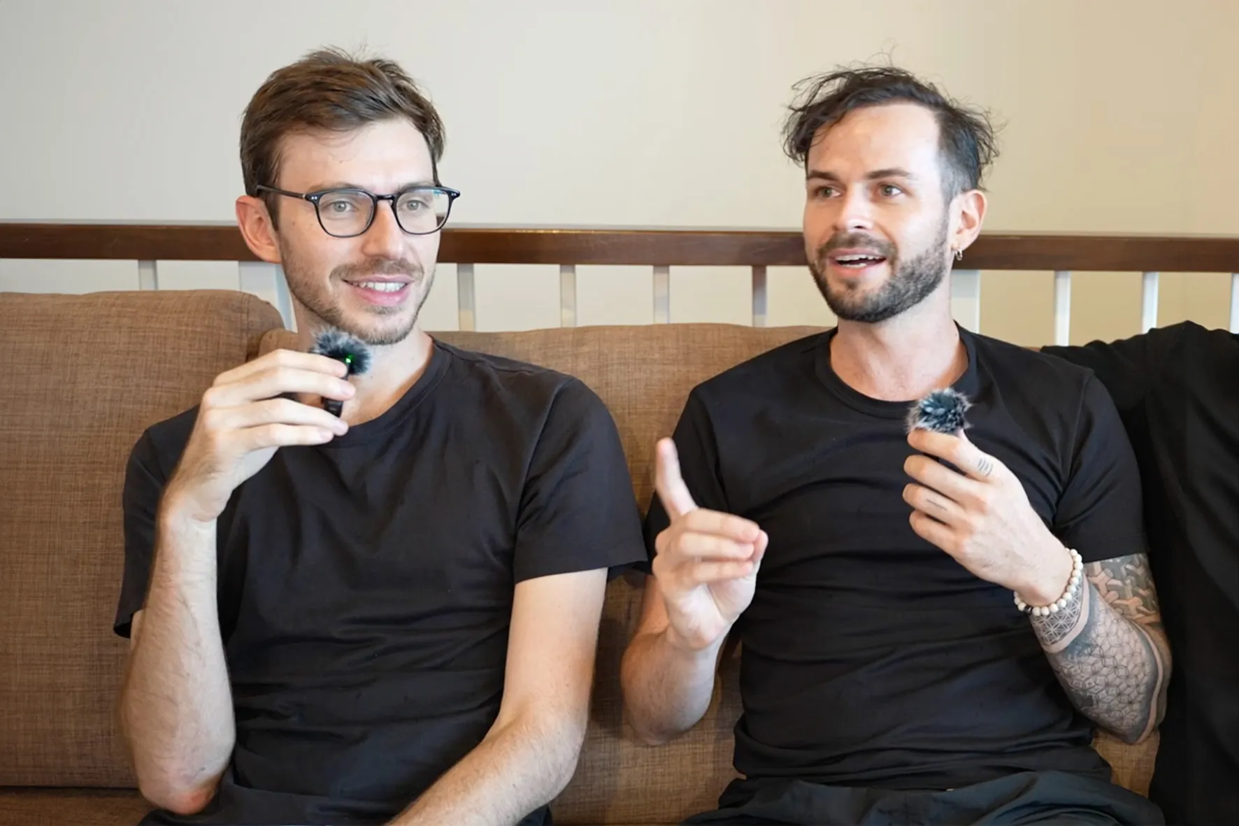 Tony Rougé et Stan Leloup, fondateur de Marketing Mania
